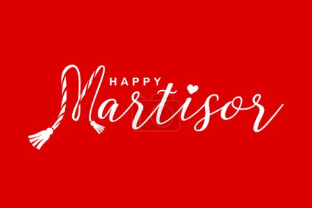 Martisor day logo, happy march logo