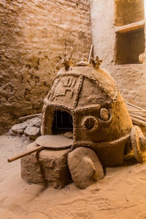 Foto de Traditional mud oven in Al Qasr village in Dakhla oasis, Egypt - Imagen libre de derechos