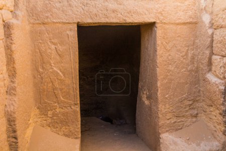 Foto de Underground tomb at Giza pyramids, Egypt - Imagen libre de derechos