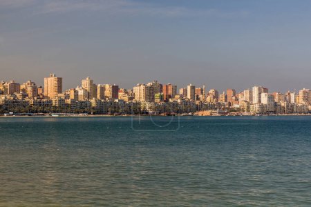 Téléchargez les photos : Skyline view of Alexandria, Egypt - en image libre de droit