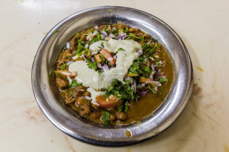 Foto de Food in Egypt - fuul (stew of cooked fava beans) - Imagen libre de derechos