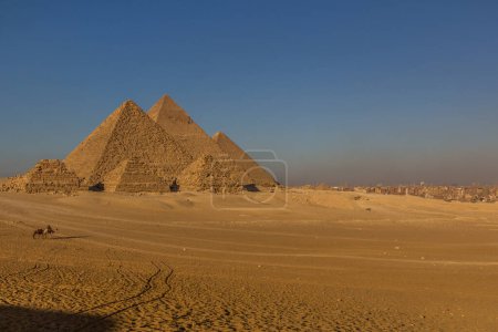 Photo for Great pyramids of Giza, Egypt - Royalty Free Image