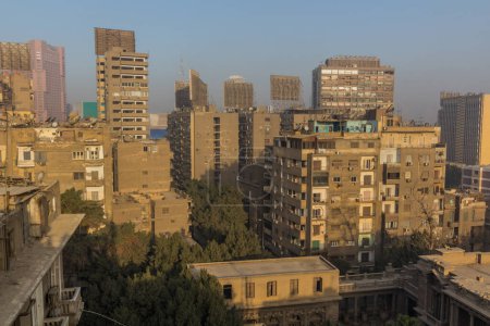 Téléchargez les photos : Vue panoramique du Caire, Égypte - en image libre de droit