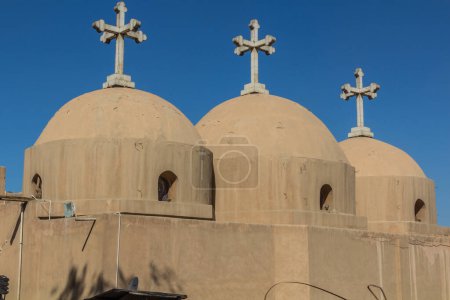 Photo for Tombs in the coptic cemetery in Cairo, Egypt - Royalty Free Image