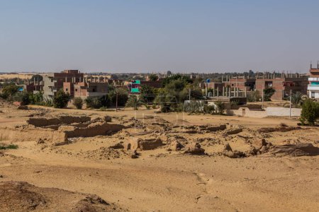 Téléchargez les photos : Vue de l'oasis de Dakhla, Égypte - en image libre de droit