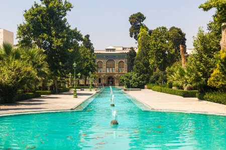 Photo for Fountains in Golestan Palace in Tehran, capital of Iran. - Royalty Free Image
