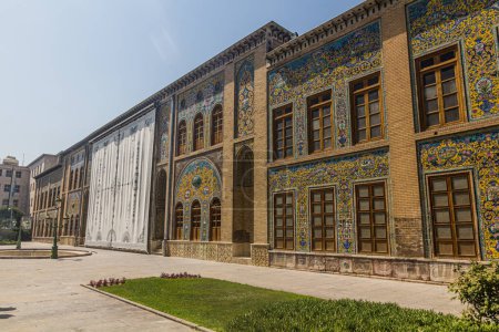 Foto de Palacio de Golestan en Teherán, capital de Irán. - Imagen libre de derechos