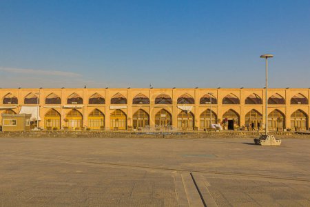 Foto de Archways along Imam Ali square in Isfahan, Iran - Imagen libre de derechos
