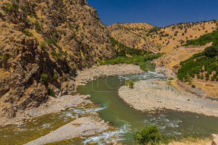 Photo for River near Palangan village in Kurdistan region, Iran - Royalty Free Image