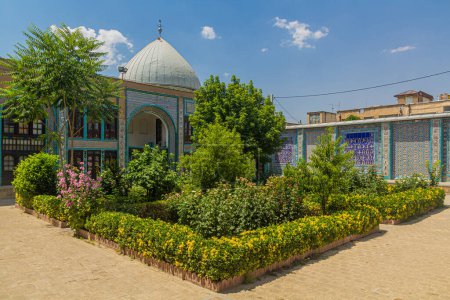 Photo for Takieh Mo'aven ol-Molk (Tekiye Moaven Al Molk) Hosseinieh shrine in Kermanshah, Iran - Royalty Free Image