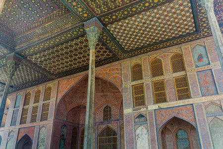 Foto de Terrace of Ali Qapu Palace in Isfahan, Iran - Imagen libre de derechos