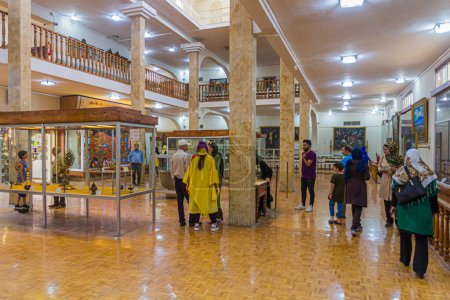 Foto de ISFAHAN, IRAN - JULY 10, 2019: Interior of the museum of the Vank cathedral in Isfahan, Iran - Imagen libre de derechos