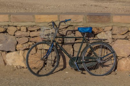 Photo for Bicycle at the Theban Necropolis, Egypt - Royalty Free Image