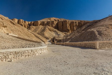 Téléchargez les photos : Valley of the Kings at the Theban Necropolis, Egypt - en image libre de droit