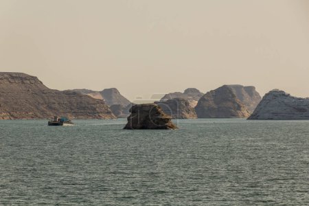 Photo for Ferry crossing Lake Nasser, Egypt - Royalty Free Image