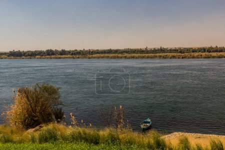 Foto de View of river Nile in Egypt - Imagen libre de derechos