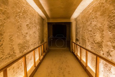Photo for Ramesses III tomb at the Valley of the Kings at the Theban Necropolis, Egypt - Royalty Free Image