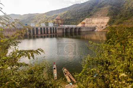 Photo for View of Nam Ou 5 dam, Laos - Royalty Free Image