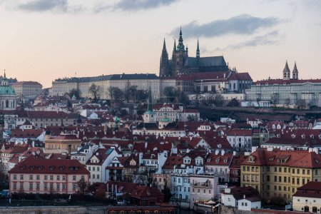 Foto de Vista del Castillo de Praga, República Checa - Imagen libre de derechos