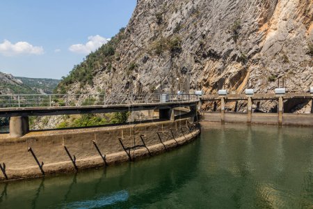 Photo for View of Matka dam in North Macedonia - Royalty Free Image