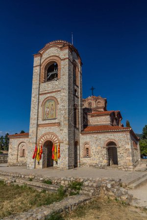 Téléchargez les photos : Eglise des Saints Clément et Panteleimon à Ohrid, Macédoine du Nord - en image libre de droit