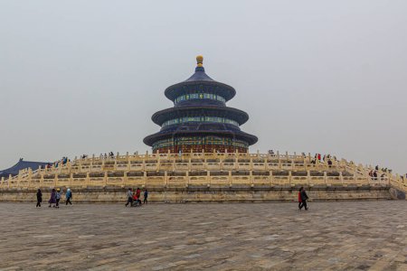Photo for BEIJING, CHINA - OCTOBER 19, 2019: Temple of Heaven in Beijing, China - Royalty Free Image