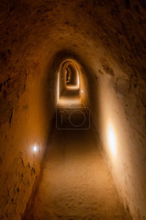 Photo for Tunnel of Zhangbi underground castle in Zhangbicun village, China - Royalty Free Image