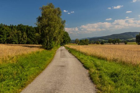 Photo for Rural landscape near Kremze village, Czech Republic - Royalty Free Image