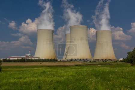 Foto de Central nuclear Temelin, República Checa - Imagen libre de derechos