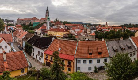 Photo for Skyline of the old town in Cesky Krumlov, Czech Republic - Royalty Free Image