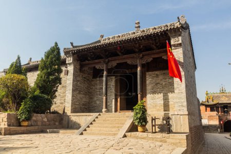Téléchargez les photos : Ancien bâtiment dans le village de Zhangbicun, province du Shanxi, Chine - en image libre de droit