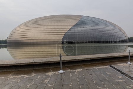 Photo for BEIJING, CHINA - OCTOBER 17, 2019: National Centre for the Performing Arts in Beijing, China - Royalty Free Image