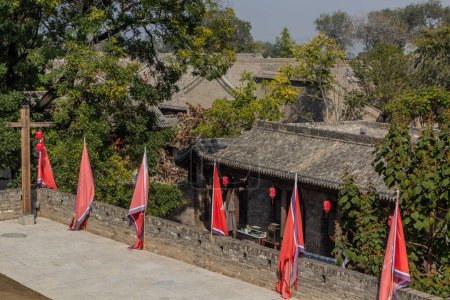Téléchargez les photos : Vue du village de Zhangbicun, province du Shanxi, Chine - en image libre de droit