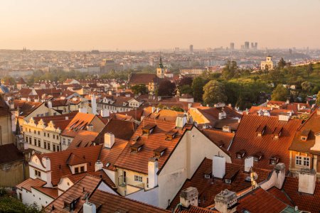 Téléchargez les photos : Vue aérienne de prague, République tchèque - en image libre de droit