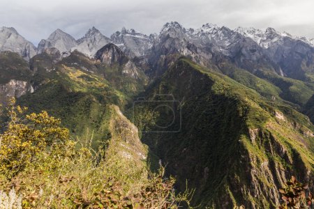 Photo for Mountains above Tiger Leaping Gorge, Yunnan province, China - Royalty Free Image