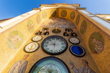 Foto de Reloj astronómico (orloj) en Olomouc, República Checa - Imagen libre de derechos