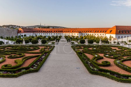 Foto de Jardín barroco del castillo de Bratislava, Eslovaquia - Imagen libre de derechos
