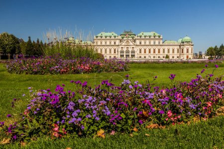 Photo for Belvedere palace garden in Vienna, Austria - Royalty Free Image
