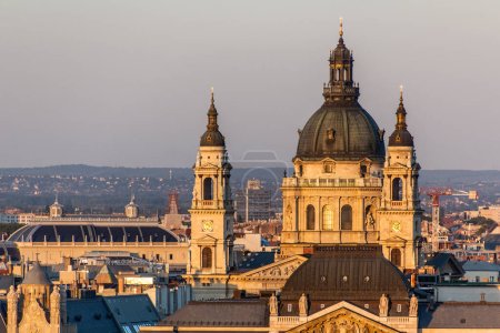 Foto de Vista de la Basílica de San Esteban en Budapest, Hungría - Imagen libre de derechos