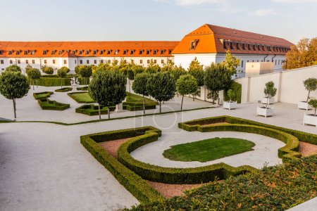 Photo for Baroque garden of Bratislava castle, Slovakia - Royalty Free Image