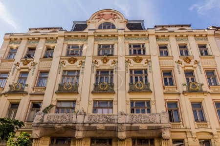 Photo for Art Nouveau building in Brno, Czech Republic - Royalty Free Image