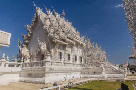 Foto de Wat Rong Khun (Templo Blanco) en la provincia de Chiang Rai, Tailandia - Imagen libre de derechos