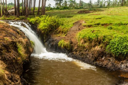 Photo for Small waterfall of Sipi cascade, Uganda - Royalty Free Image