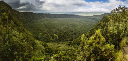 Photo for View of the Longonot volcano crater, Kenya - Royalty Free Image