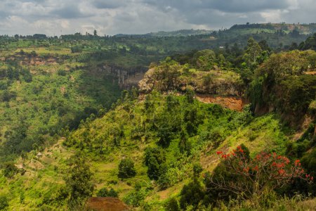 Photo for Rural landscape near Sipi village, Uganda - Royalty Free Image