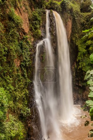 Foto de Vista de Kisiizi Falls, Uganda - Imagen libre de derechos