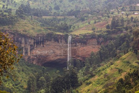 Foto de Vista de las cataratas de Sipi, Uganda - Imagen libre de derechos