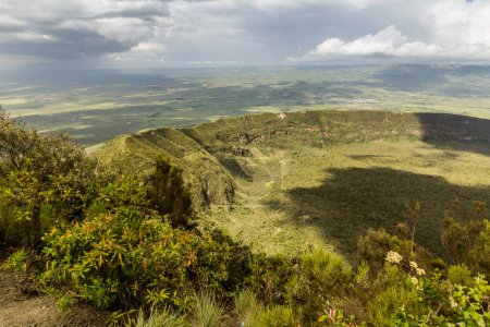 Photo for Crater of Longonot volcano, Kenya - Royalty Free Image