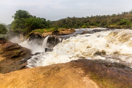 Photo for View of Murchison Falls on the Victoria Nile river, Uganda - Royalty Free Image