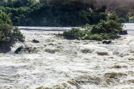 Foto de Karuma Falls en Victoria Nile, Uganda - Imagen libre de derechos